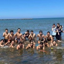 8月11日　Beach training 