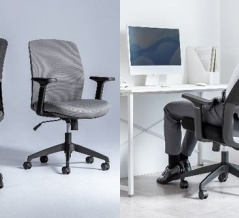 メッシュなのに透けない、上質なオフィスに最適！ワンランク上のオフィスチェア