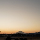 1月28日　今日の業務予定と富士山と梅の花
