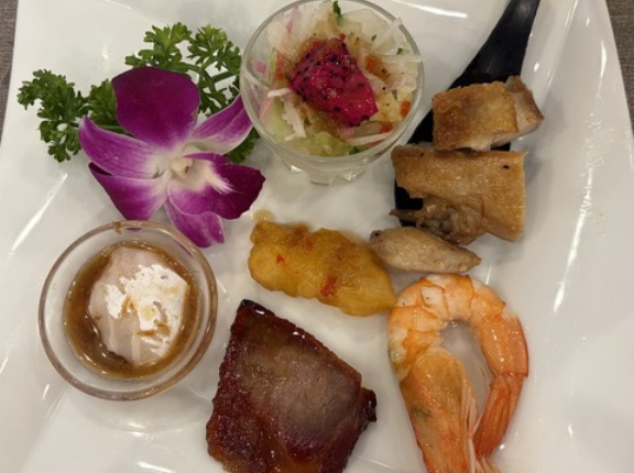 お別れの中華ランチ