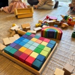 木のおもちゃで楽しい子育て