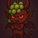 憂さ晴らしの悪魔・シャイン魔スカット（テーマ：オリジナルヒーローを考えよう）