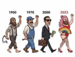 【画像】海外「昔の左翼と今の左翼の違い」