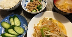 連休最終日＆トンテキのポン酢照り焼き