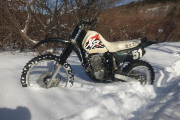レザークラフトと銀細工職人のバイクや車のレストア カスタム日記 百鬼丸 ｘｒ250ｒ Me08