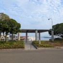 旧町名 住吉町の石碑（愛媛県今治市）