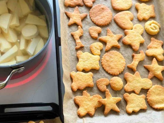 こども達とお菓子を作りました🍪【#ちびっこクラス #クッキー #スイートポテト 】