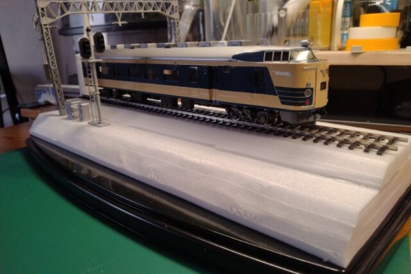 クローゼットの中の鉄道模型