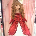 ラスト1点★ベルサイユワンピ無地70％OFF★在庫赤40size1点のみになりました！