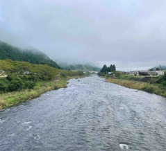 9月12日　郡上大和長良川の様子