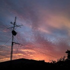 『今朝の朝焼け』の画像