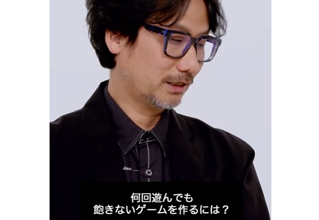 小島監督、何回遊んでも飽きないゲームを作る為に重要な要素を語る