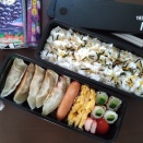 キャベツ餃子弁当