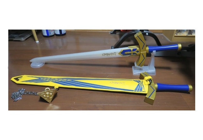 Fateの音が出るエクスカリバー（28,000円）買ってセイバーXごっこ楽しいｗｗｗｗｗｗｗｗｗｗｗ