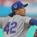 カブス今永昇太、自己最多タイ11奪三振の熱投　6回1失点で今季初勝利