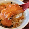 なか卯の新メニュー『サーモンユッケ丼』を食す。飯田市『なか卯飯田上郷店』