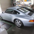 ポルシェ９９３カレラ　６MT　Fフードオープナー交換　２