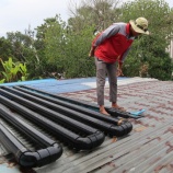 『太陽熱温水装置』の画像