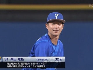 【神】DeNA柴田、神宮のマウンドに降臨ｗｗｗｗ11点差で野手登板の衝撃結末ｗｗｗｗｗ