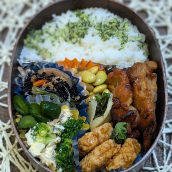 いぶりがっこやっぱり好き～夫のお弁当239