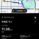 大阪城周回ラン