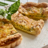 ズッキーニたっぷりのキッシュ