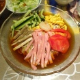 ■神田の「嘉徳園」で、デカ盛り五目冷麺！