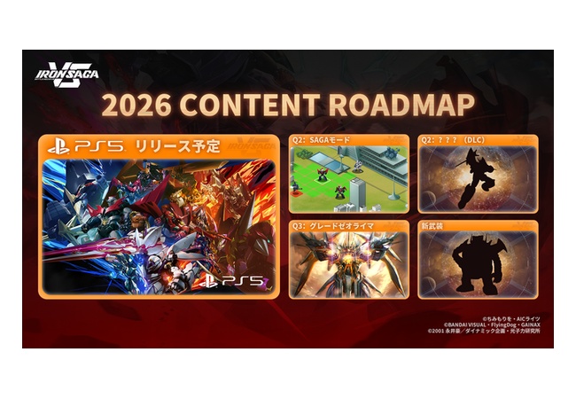 スーパーロボット格ゲー『アイアンサーガVS』PS5版2026年リリースへ―