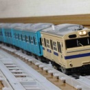改造プラレール 103系元E38編成吹田出場試運転時仕様