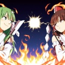 [東方]霊夢と早苗、人里の子どもに人気なのはどっち
