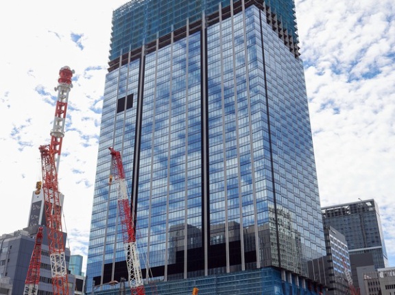 高さ232.52m「内幸町一丁目街区南地区」の建設状況！内幸町駅直結となる日比谷公園前の超高層ビル（2026.9.22）