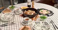 細々としたお肉と野菜でギューギュー焼きの夜ごはん