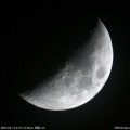 令和6(2024)年5月14日の天体観測 月の直焦点撮影