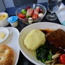 No.168  ２０２４年 ６月　バンコク旅行記 　チャイナエアビジネスクラス機内食１