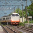 懐かしいかな 485系 磐越西線・翁島駅通過