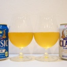 サッポロクラシック 夏の爽快とサッポロクラシックを飲み比べてみました。