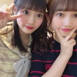 『[＝LOVE] イコラブとチーム8のツーショット!!【齊藤なぎさ、野口衣織】』の画像