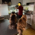 テンション爆上がりのふたり