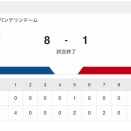 【試合結果】中日 8-1 広島 連日の打線爆発で3連勝！岡林・石川・ボスラーのHRなどで8得点&6回1失点の涌井がプロ1年目から22年連続白星！！！