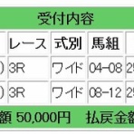 ローリスクのころがし競馬予想ブログ：コロガシ競馬