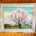 醍醐桜のちぎり絵