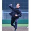 【野球】元日本ハム斎藤佑樹氏「想像を超える野球場」　総工費37億3300万円で改修、札幌・モエレ沼公園野球場セレモニーで始球式