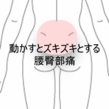 『仙腸関節のズキズキ痛で屈伸困難な腰痛 　登別室蘭すのさき鍼灸整骨院　症例報告』の画像