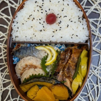 焼き焼き焼きでした～夫のお弁当721
