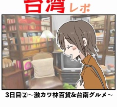 台湾旅行記3日目②〜激カワの林百貨&台南グルメを満喫！〜