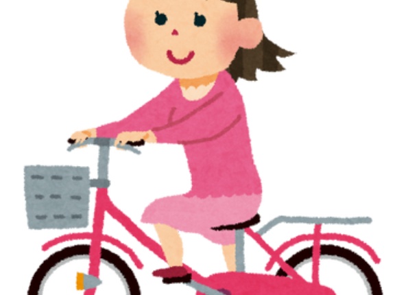 【画像】自転車通学してる女子の前屈みお胸ｗｗｗｗｗｗｗｗｗｗｗｗ