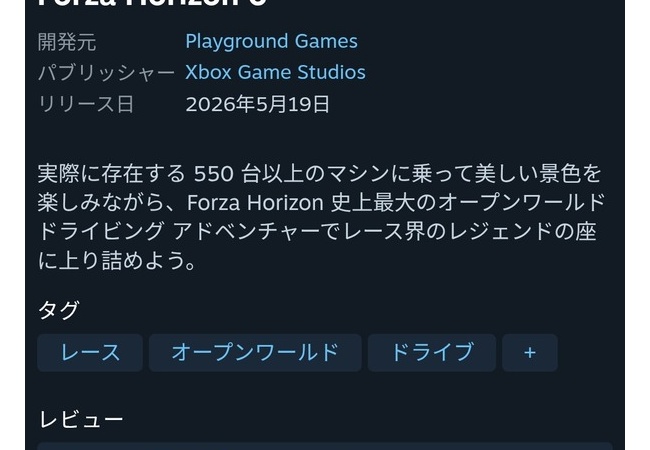 forza Horizon 6 「賛否両論」