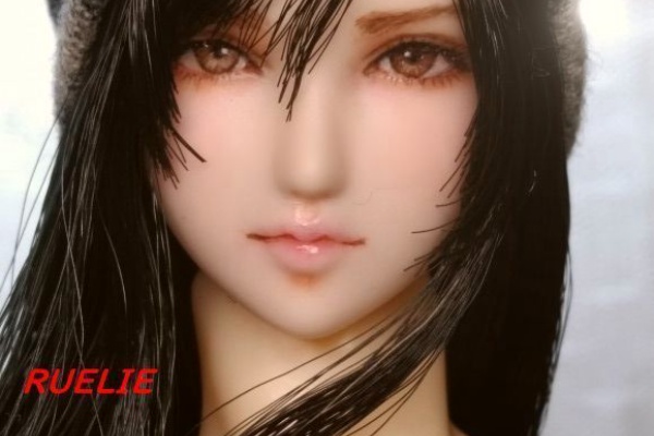 ○RUELIE○1/6カスタムドールヘッド○風夏 fuuka クールガール オビツ01