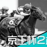 『京王杯2歳S(G2)データ解析』の画像