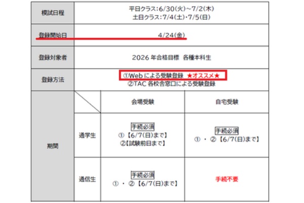 TAC広島校 公認会計士講座 ブログ - 2026年合格目標